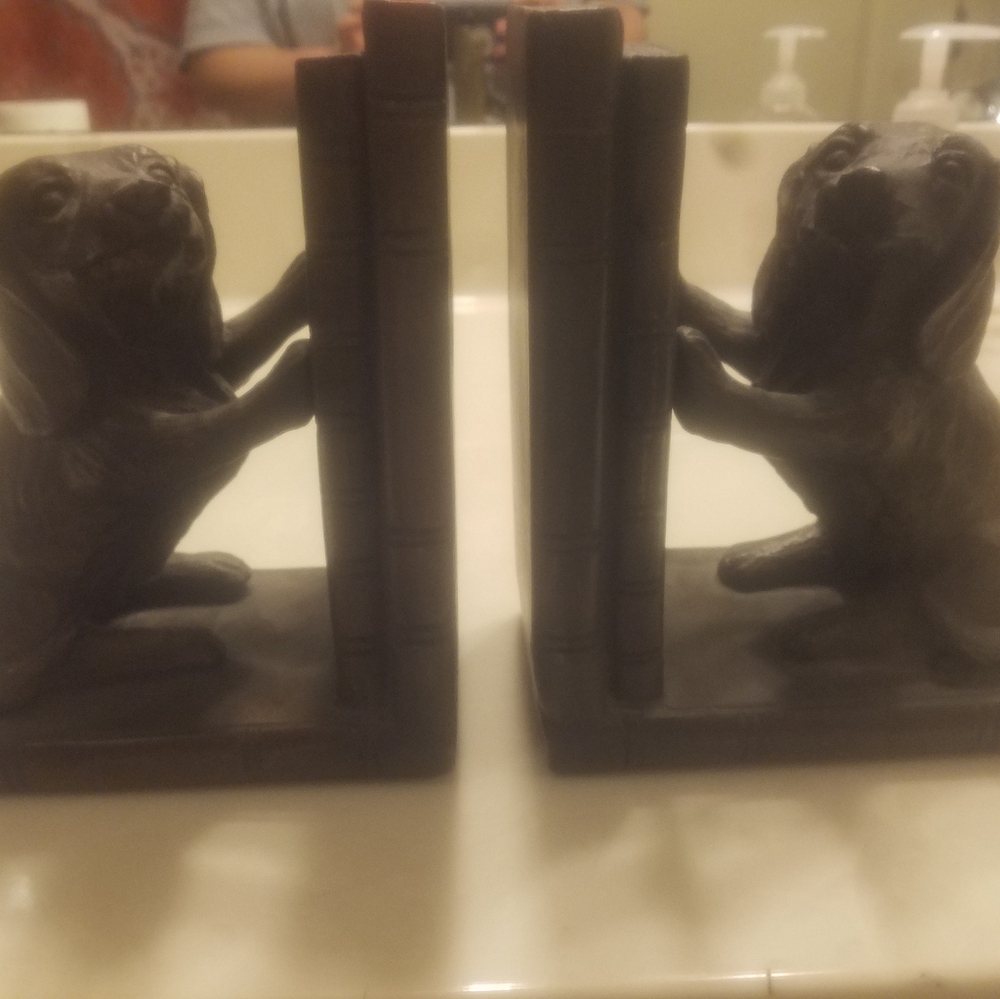 Dog book case holders